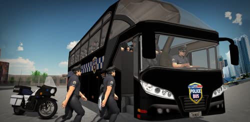 Simulador de conducción de autobuses de la policía de los Estados Unidos Prison Transporter Game 2018 3D