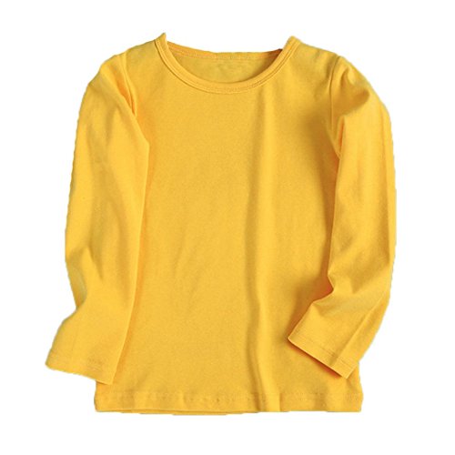 Singular-Point - Camiseta de manga larga - para niño amarillo 6 Años
