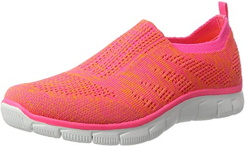 Skechers Empire-Inside Look, Zapatillas para Mujer, Naranja (Orhp), 37 EU