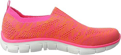 Skechers Empire-Inside Look, Zapatillas para Mujer, Naranja (Orhp), 37 EU