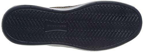 Skechers Moreno, Zapatillas para Hombre, Azul (Navy Mesh Nvy), 45 EU