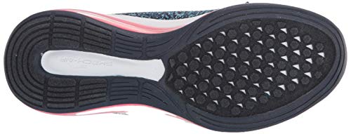 Skechers Skech-Air Element 2.0-Dance T, Zapatillas para Mujer, Azul (Navy & Blue Knit Mesh/Hot Pink Trim Nvhp), 39 EU