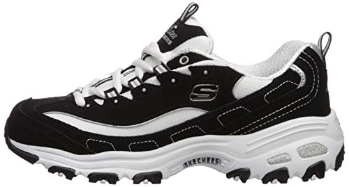 Skechers Women’s D'Lites Me Time TrainersBlack (bkw)4 UK(37 EU)