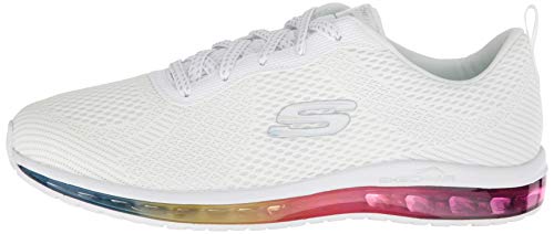 Skechers Women's SKECH-AIR ELEMENT-PRELUDE Trainers, White Multi, 5 (38 EU)