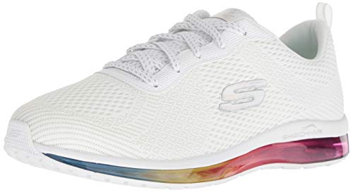 Skechers Women's SKECH-AIR ELEMENT-PRELUDE Trainers, White Multi, 5 (38 EU)
