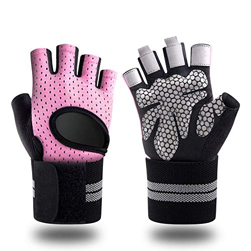 Hually Guantes Gimnasio para Hombre y Mujer, Transpirable con Protección  Completa de Muñeca y Palma, Antideslizante Crossfit para Levantamiento de  Pesas, Musculación, Fitness (L) : : Deportes y aire libre