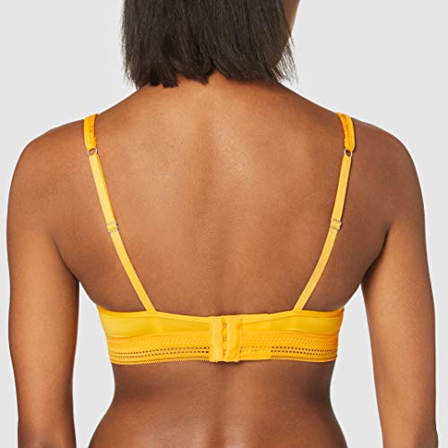 Skiny Josephine Damen Triangel Gepaddet Sujetador sin Aros, Naranja (Radiant Orange 2511), 90B (Talla del Fabricante: 75 B) para Mujer