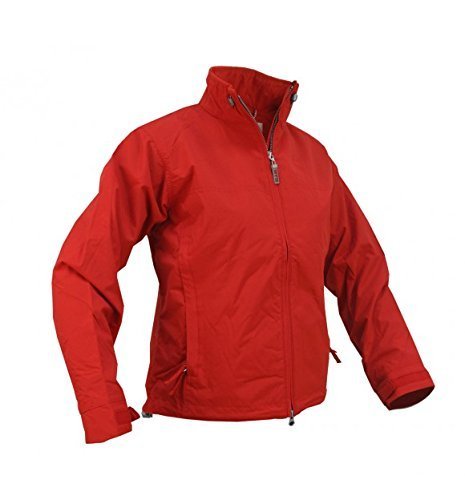 Slam - Chaqueta náutica para mujer de verano, 100% nailon, XXL, Rojo