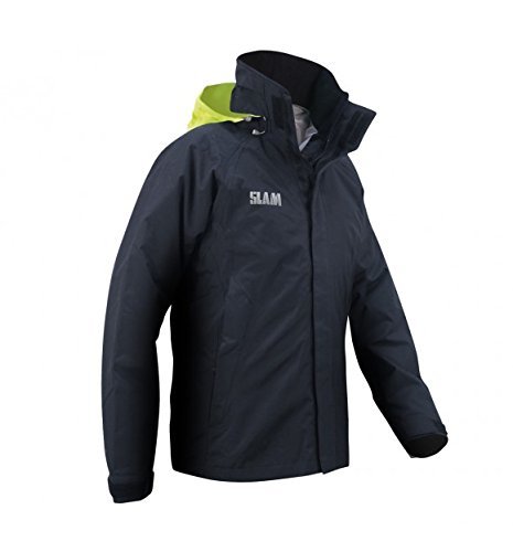 Slam Force 1 - Chaqueta impermeable (10,000 mm, 100% nailon), XS, Marino