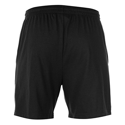 Slazenger - Pantalones cortos de tejido de punto para hombre Negro L