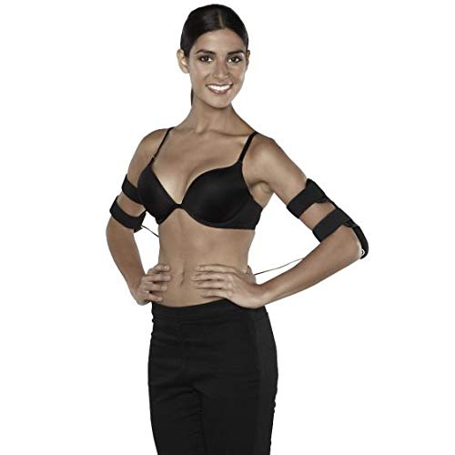 Slendertone Brazaletes de bíceps y tríceps H / F Tonificación Unisex-Adulto, Negro, 25 a 45 cm