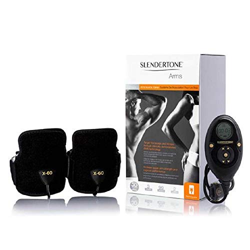 Slendertone Brazaletes de bíceps y tríceps H / F Tonificación Unisex-Adulto, Negro, 25 a 45 cm