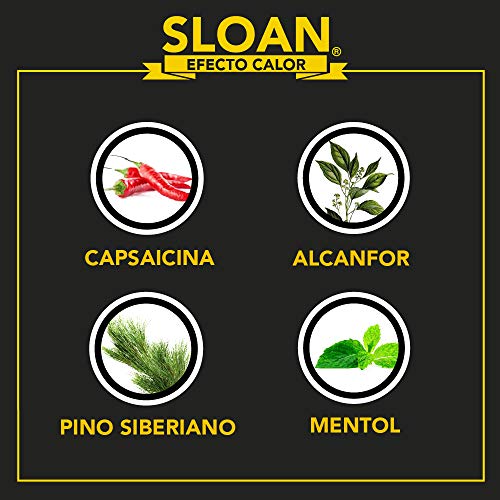 Sloan Crema de Efecto Calor para Músculos y Ligamentos, 75 ml