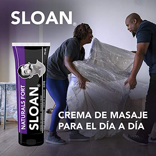 Sloan Naturals Fort - crema de masaje Ingredientes naturales