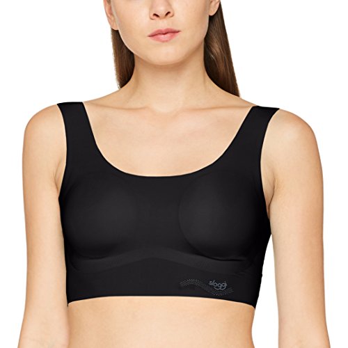 Sloggi Zero Feel Top Corsé, Negro (Black 04), 44 (Talla del Fabricante: L 44/46) para Mujer