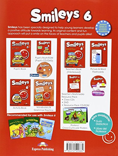 Smileys 6 Primary Education Pupil's Pack (Spain)