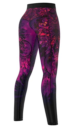 SMMASH Dream Deportivos Leggins Largos Mujer, Mallas Deporte Mujer, Yoga, Fitness, Crossfit, Correr, Material Transpirable y Antibacteriano, (S)