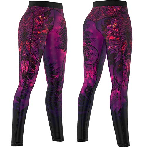 SMMASH Dream Deportivos Leggins Largos Mujer, Mallas Deporte Mujer, Yoga, Fitness, Crossfit, Correr, Material Transpirable y Antibacteriano, (S)