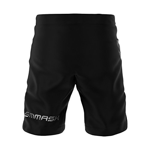 SMMASH Reaper Deporte Profesionalmente Pantalones Cortos MMA para Hombre, Shorts MMA, BJJ, Grappling, Krav Maga, Material Transpirable y Antibacteriano, (M)