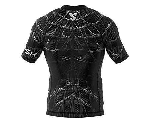 SMMASH VENOMOSO Camiseta de manga corta para hombre para MMA, UFC, BJJ (XXL)