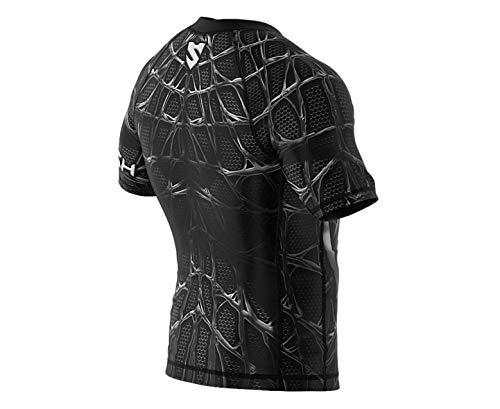 SMMASH VENOMOSO Camiseta de manga corta para hombre para MMA, UFC, BJJ (XXL)