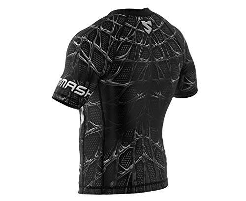 SMMASH VENOMOSO Camiseta de manga corta para hombre para MMA, UFC, BJJ (XXL)