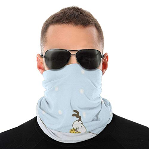 Snoopy Anime dibujos animados variedad turbante cara cuello calentador bufanda pasamontañas Unisex suave a prueba de viento novedad diadema para deportes senderismo