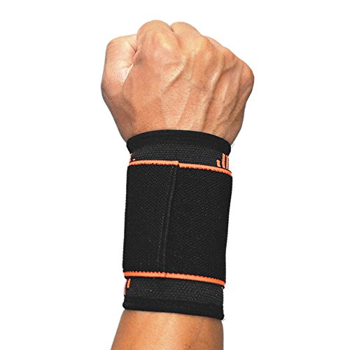  Muñequera, muñequera de alta elasticidad para fitness, muñequera,  banda protectora de fitness, elástica, para mano y muñequera, para tenis,  gimnasio, tendinitis deportiva : Todo lo demás