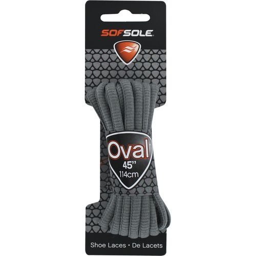 Sofsole 802741 Cordones Ovalados, Gris, 150