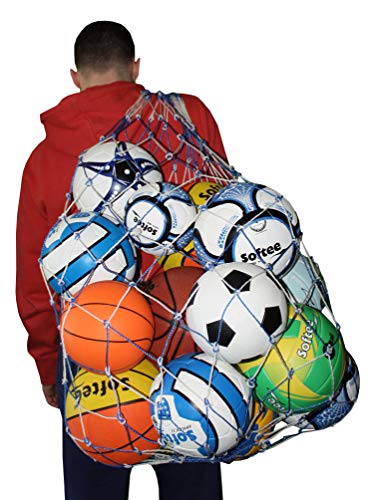 Softee Equipment 0004117 Porta Balones, Unisex, Blanco, S