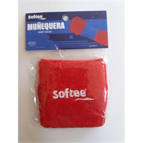 Softee Muñequera - Muñequera unisex, color negro, talla única