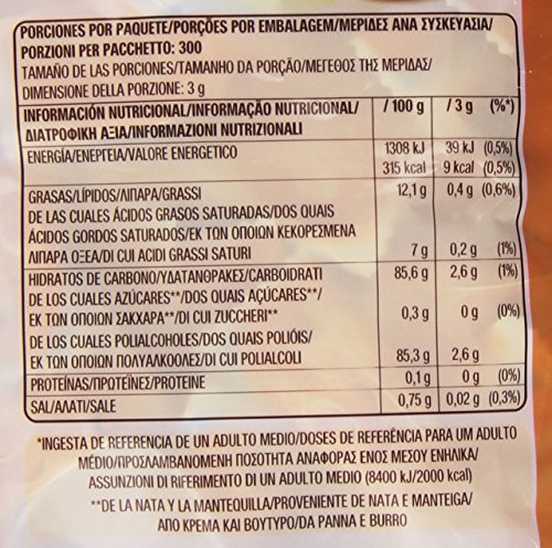 Solano - Tradicional - Caramelo duro sin azúcar con sabor a crema - 900 g