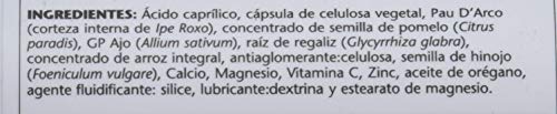 Solaray Yeast Cleanse | Ácido Caprílico, Pau D'arco Y Semilla de Pomelo | 90 VegCaps