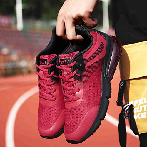 SOLLOMENSI Calzados para Correr en Asfalto para Hombre Mujer Zapatillas Deporte Running Gimnasio Sneakers Deportivas Transpirables Casual Zapatos
