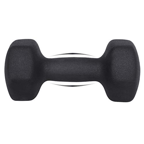 SONGMICS Juego de 2 Mancuernas para Gimnasio y Entrenamiento 2 x 5 kg SYL60BK