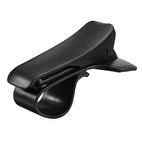 Soporte de coche universal para teléfono móvil Clip HUD Soporte de salpicadero ajustable para iPhone 8 iPhone X Galaxy S8 negro