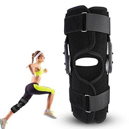 Soporte de Rodilla, Ortesis Rodilla Rodilleras Menisco y Ligamento Antirresbaladizo Protector de Rodilla Estabilizador de Rodilla Rodilleras para Artrosis Protección para el Alivio del Dolor(S)