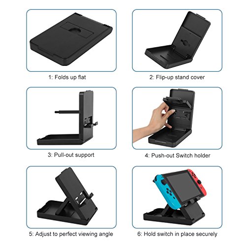 Soporte para Nintendo Switch – Younik playstand compacto y ajustable para Nintendo Switch