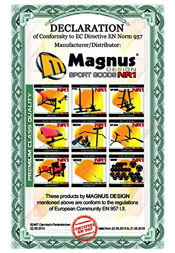 Soportes paralelo Magnus® MP1018 crossfit ajuste del ancho