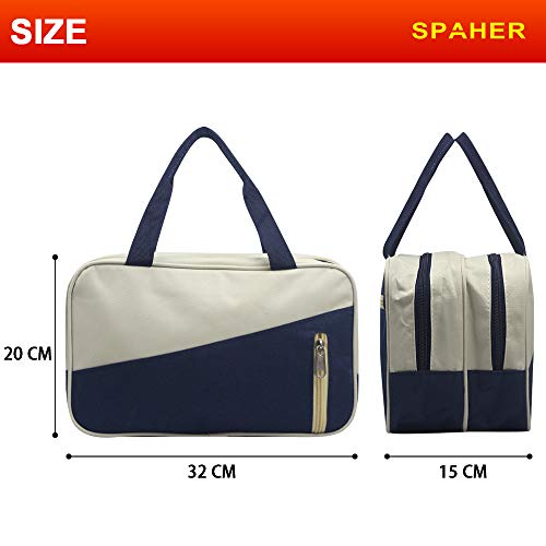 SPAHER Bolso de natación Seco Mojado Húmedo Separado Bolso De La Natación Bolsa De Deporte Impermeable Bolsa De Almacenamiento Bolsa de Viaje Wash Bolsa para Nadar Playa Gimnasio Fitness Kayaking