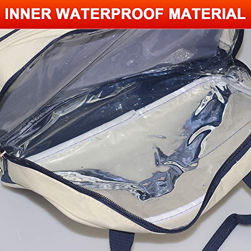 SPAHER Bolso de natación Seco Mojado Húmedo Separado Bolso De La Natación Bolsa De Deporte Impermeable Bolsa De Almacenamiento Bolsa de Viaje Wash Bolsa para Nadar Playa Gimnasio Fitness Kayaking