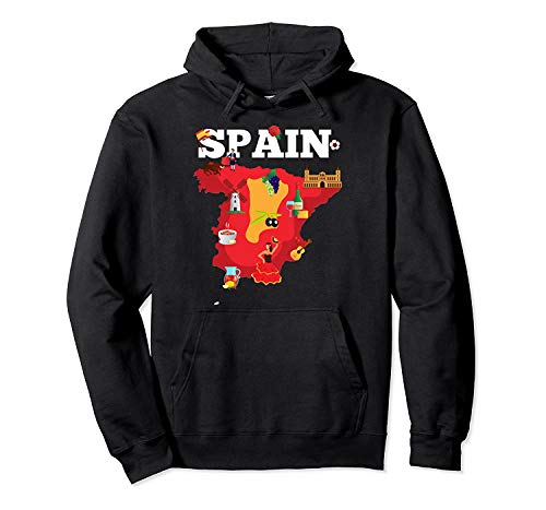 S.Pain T.ravel Map - Hoodie For Men and Women.