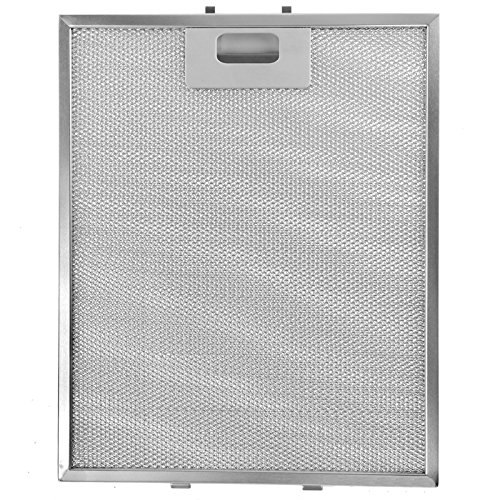 Spares2go Universal Filtro de malla de Metal para todas las marcas de campana extractora/extractor ventilación (plata, 320 x 260 mm)