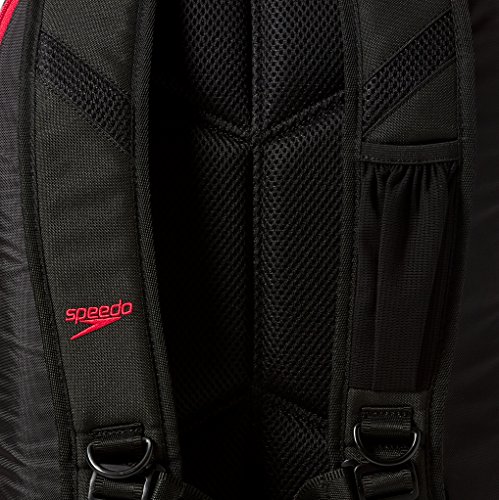 Speedo Teamster 35L Mochila, Unisex Adulto, Negro Jaula, Talla Única