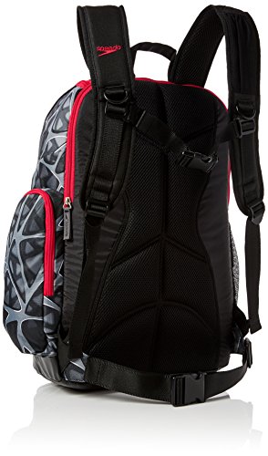 Speedo Teamster 35L Mochila, Unisex Adulto, Negro Jaula, Talla Única