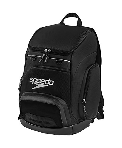 Speedo Teamster 35L Mochila, Unisex Adulto, Negro, M