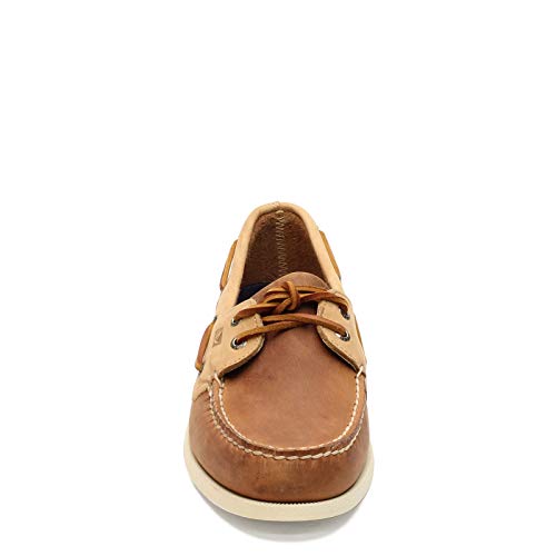 Sperry A/o 2-Eye Leather, Botas para Hombre, Sahara/Avena, 40.5 EU