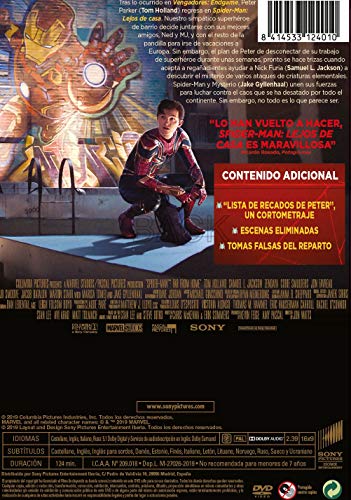 Spider-Man: Lejos de casa [DVD]