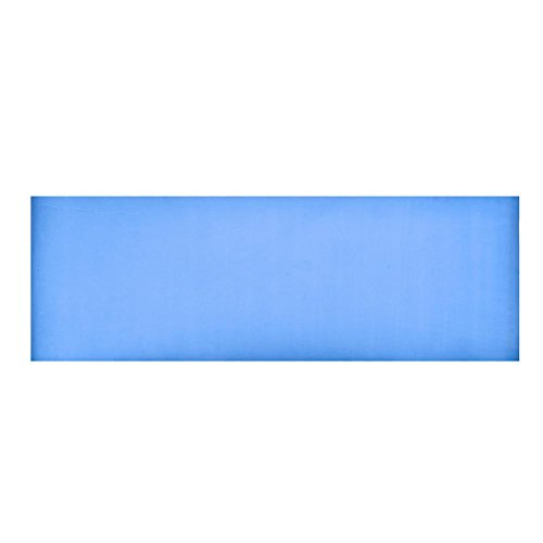 Sponsi Alfombra de Yoga Colchoneta de Gimnasia con Ejercicio Antideslizante EVA de 8 mm de Espesor - Yoga, Pilates, Abdominales, estiramientos, hogar, Gimnasio - Azul