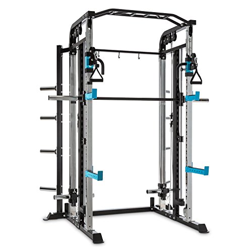 Sports Capital Amazor P Rack Monkey Bar Safety Spotter estación multifunción Entrenamiento Gimnasio (Monkey Bar de 87 cm, Barra de tracción con Mango de Dos modalidades, Dos J-Cups)